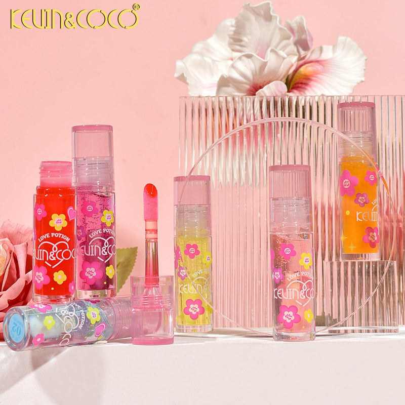 Load image into Gallery viewer, Lips-Kevin&amp;Coco Bloom Magic Lip Oil KC245819 ($1 each, 24pc display)
