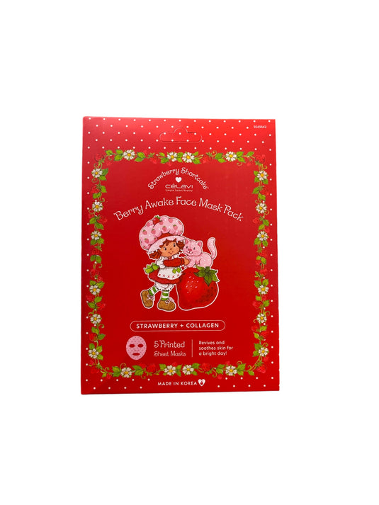 Skincare- Strawberry Shortcake 5pc Face Sheet box SS45542 (4pc bundle, $3.25 each)