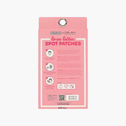 Skincare-Celavi Peanuts Love Letter Spot Patches P45934 ($3 each, 6pc bundle)