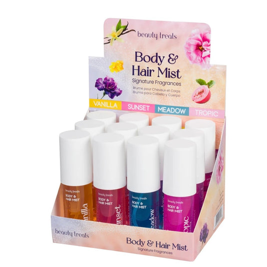 Novelties-Beauty Treats Body & Hair Mist Fragance #194 ($3.16 each, 12pc display)