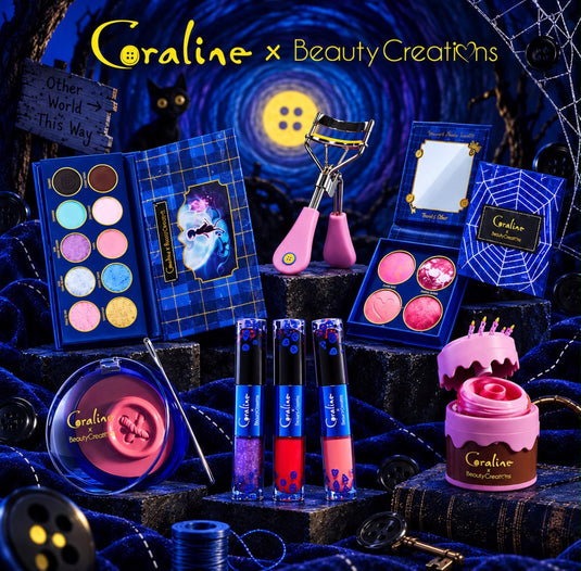 ***PRE-ORDER*** Beauty Creations X CORALINE BUNDLE (1pc of each)