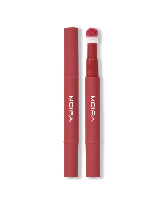 Lips-Moira Cushion Kiss Lip Cream-Silk Hibiscus CKLC008 ($3 each, 3pc bundle)