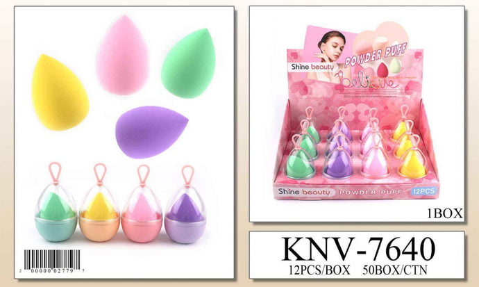 Face- Beauty blenders KNV-7640 (12pc pack)