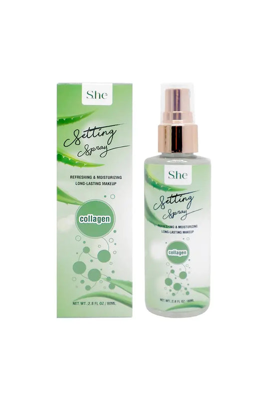 Face-She Makeup Setting Spray With Collagen SP1024 ($2 each, 12pc display)