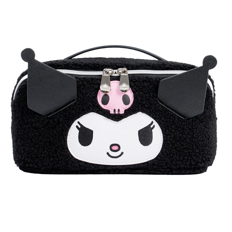 Load image into Gallery viewer, Novelties- Impressions Kuromi Unfold Travel Bag IVCS-KUUFLDTRVL-BLK (2pc bundle, $20 each)
