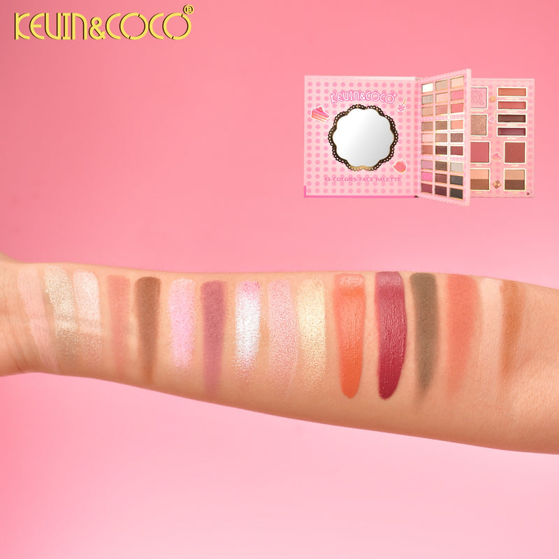Load image into Gallery viewer, Eyes-Kevin&amp;Coco Cookie Eyeshadow Palette KC1290 ($6 each, 6pc display)
