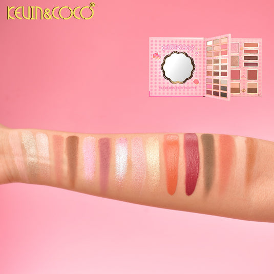 Eyes-Kevin&Coco Cookie Eyeshadow Palette KC1290 ($6 each, 6pc display)