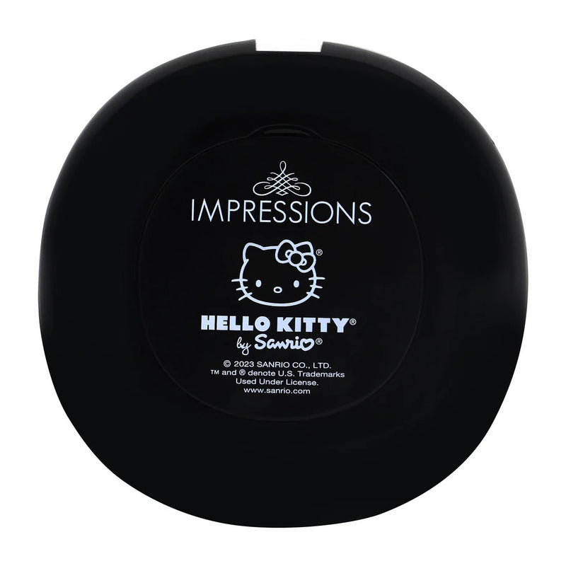 Load image into Gallery viewer, Novelties- Impressions Hello Kitty The Stripe LED Compact Mirror HKSTPRM342-WHT (3pc bundle, $13 each)
