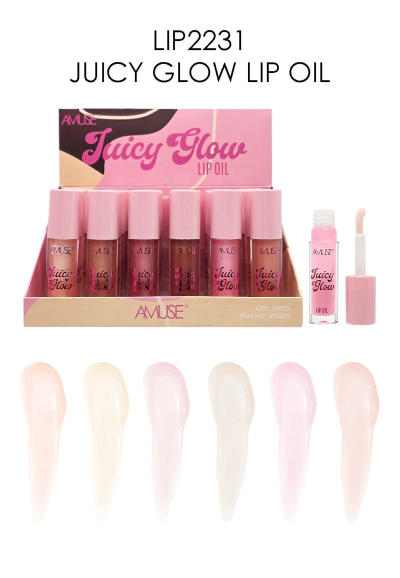 Load image into Gallery viewer, Lips-Amuse Juicy Glow Lip Oil LIP2231 ($1.16 each, 24pc display)
