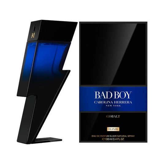 Perfumes- Bad Boy Cobalt Elixir By Carolina Herrera Eau De Parfum Elixir 3.4oz/100ml