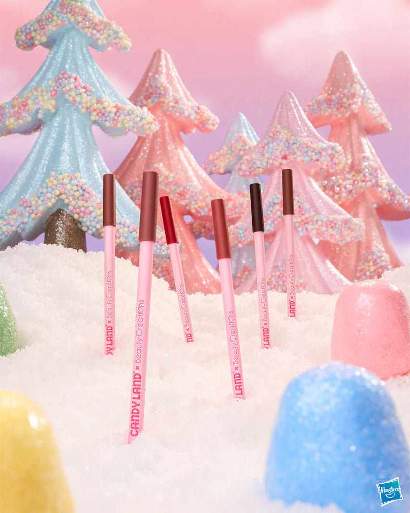 Load image into Gallery viewer, Lips-Beauty Creations x Candyland Sweet Toooth Wooden Lip Pencil Set #CL-WLLS ($7 each, 4pc bundle)
