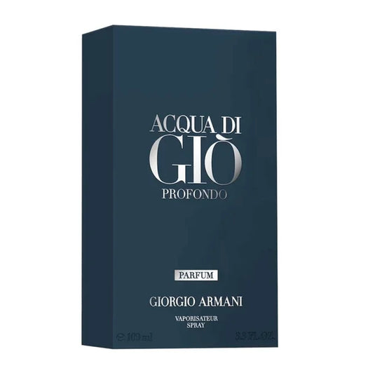 Perfumes- Acqua Di Gio Profondo By Giorgio Armani Parfum 3.4oz/100ml