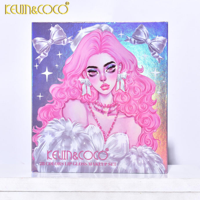 Lips-Kevin&Coco 24 Colors Lip Gloss Set KC245413 ($9.50 each, 4pc bundle)