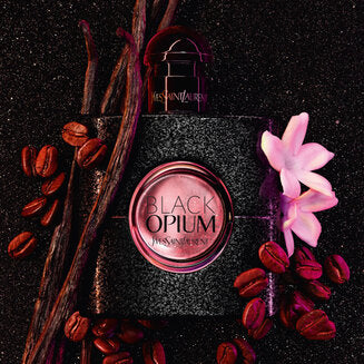 Perfumes- Black Opium By Yves Saint Laurent Eau De Parfum 3oz/90ml -100% Authentic