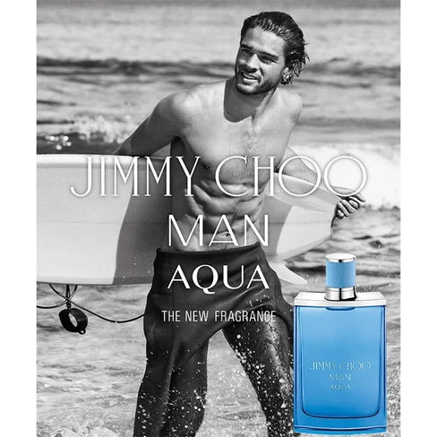 Perfumes- Man Aqua By Jimmy Choo Eau De Toilette 3.4oz/100ml