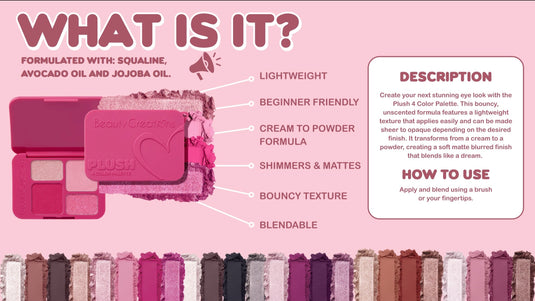 **Pre-Order** Face-Beauty Creations Plush Bouncy Blush Big Display