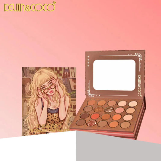 Eyes-Kevin&Coco 70-Colors 6 in 1 Face Palette KC1077 ($10 each, 4pc bundle)