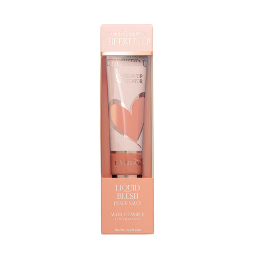 Face- Beauty Creations Cheeked Up Liquid Blush Wand FSLBCU-03 PEACH SAUCE (6pc bundle, $3.75 each)