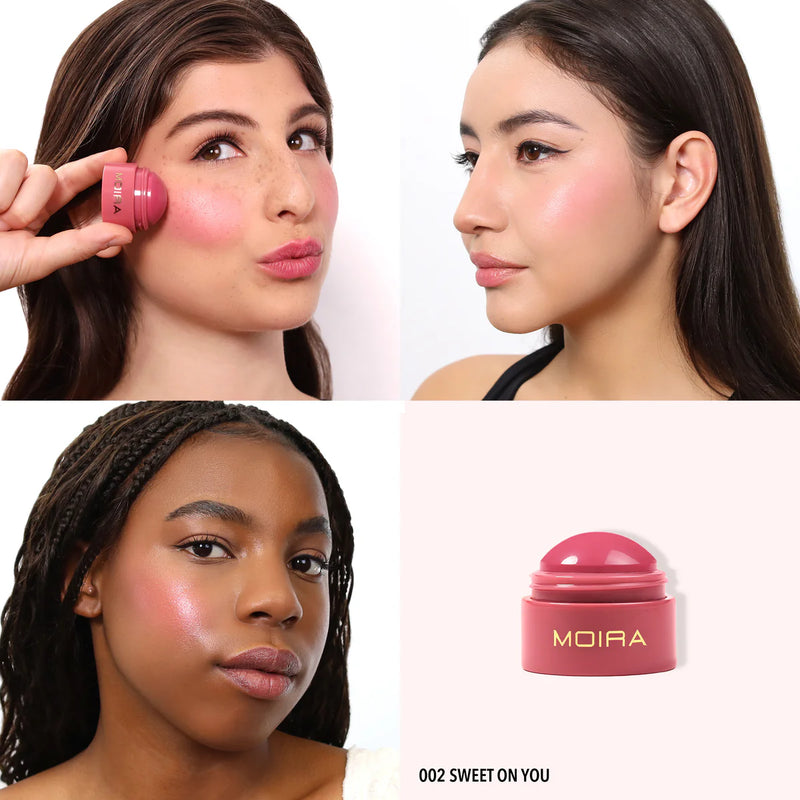 Load image into Gallery viewer, Face- Moira Soft Blush Balm Sweet On You SBB002 (3pc bundle, $3 each)
