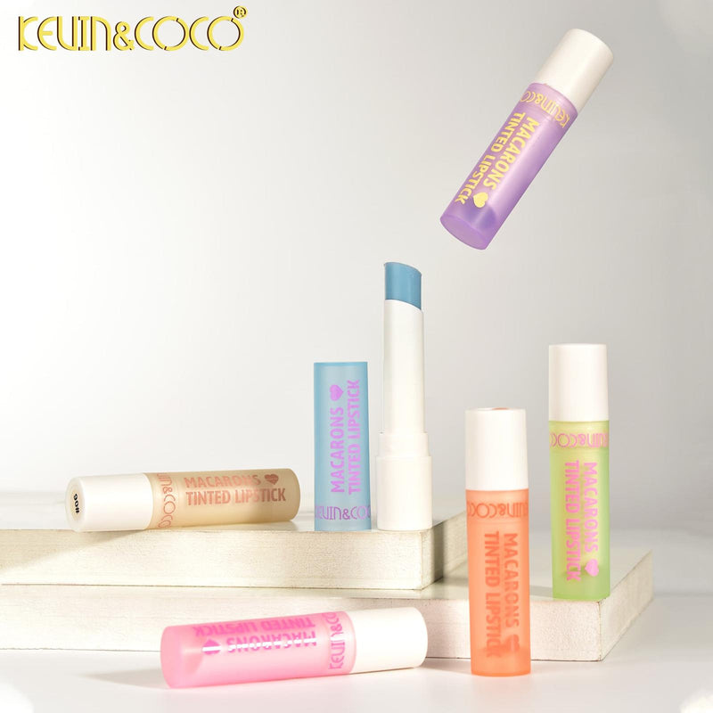 Load image into Gallery viewer, Lips-Kevin&amp;Coco Macaron Pastel Lip Balm KC259176 ($1 each, 24pc display)
