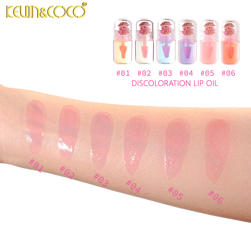 Load image into Gallery viewer, Lips-Kevin&amp;Coco Animal Rhapsody Lip Oil KC1357 ($1 each, 24pc display)
