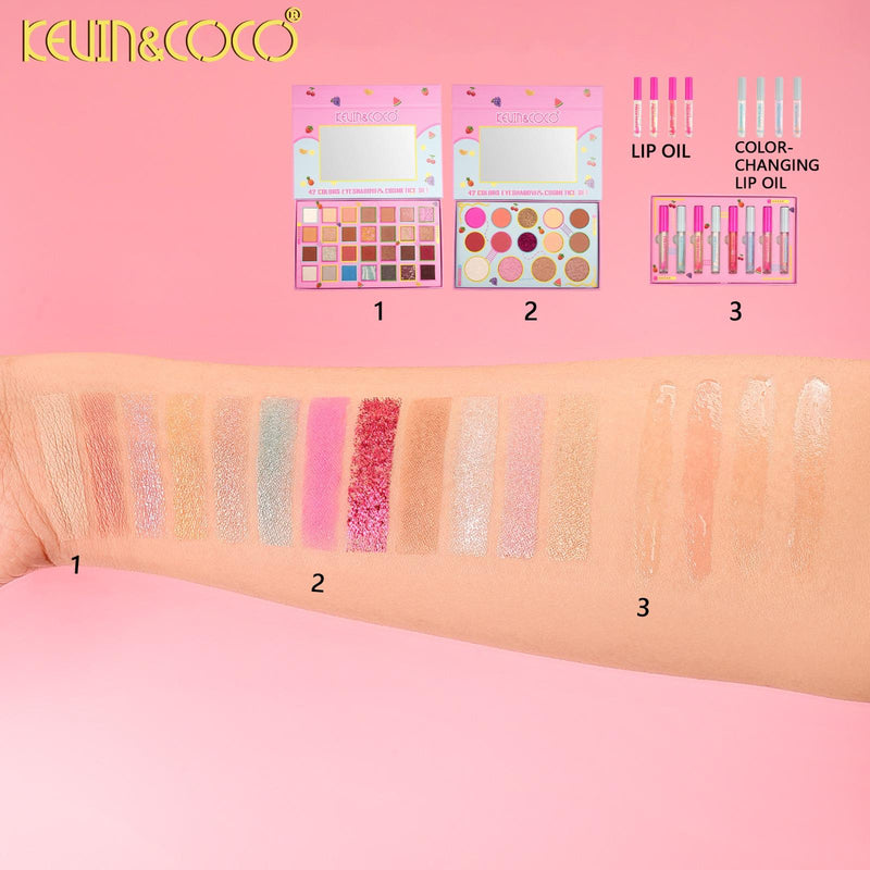 Load image into Gallery viewer, Face-Kevin&amp;Coco Fresh Fruits Cosmetic Set KC1485 ($8.75 each, 4pc bundle)
