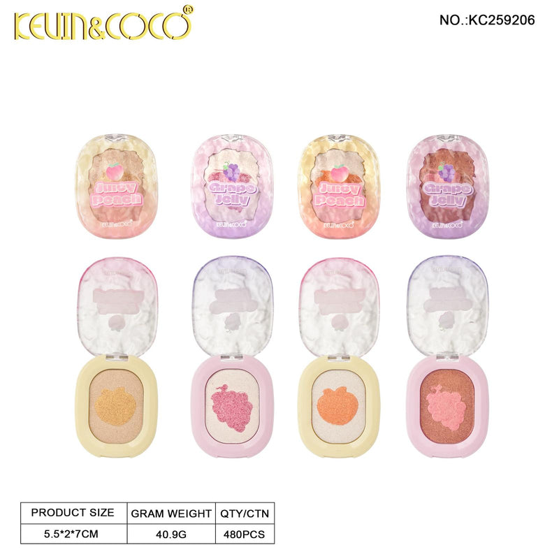 Load image into Gallery viewer, Face-Kevin&amp;Coco Fruit Fiesta Diamond Highlights KC259206 ($1.50 each, 24pc display)
