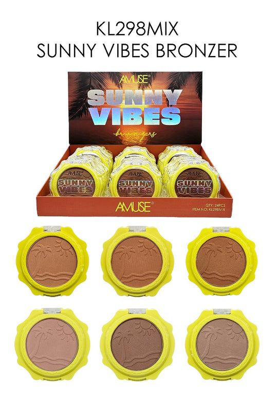 Face- Amuse Sunny Vibes Bronzer KL298MIX (24pc display)