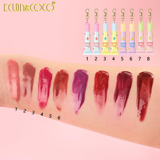 Lips-Kevin&Coco Flower Lip Gloss KC1275 ($1 each, 24pc display)
