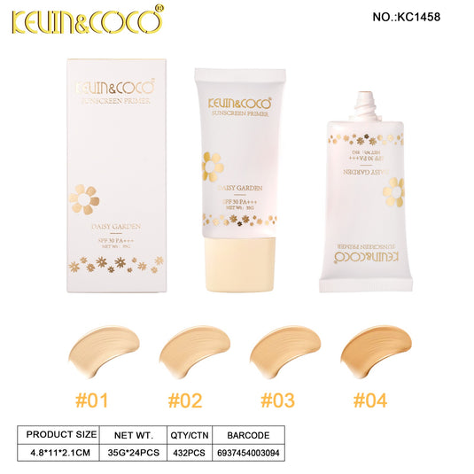 Skincare-Kevin&Coco Daisy Collection Tinted Sunscreen KC1458 ($2 each, 24pc display)