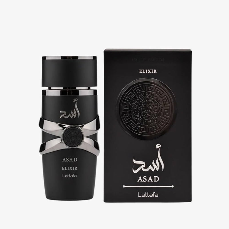 Load image into Gallery viewer, Perfumes- Asad Elixir by Lattafa Eau De Parfum 3.4oz/100ml (1pc)
