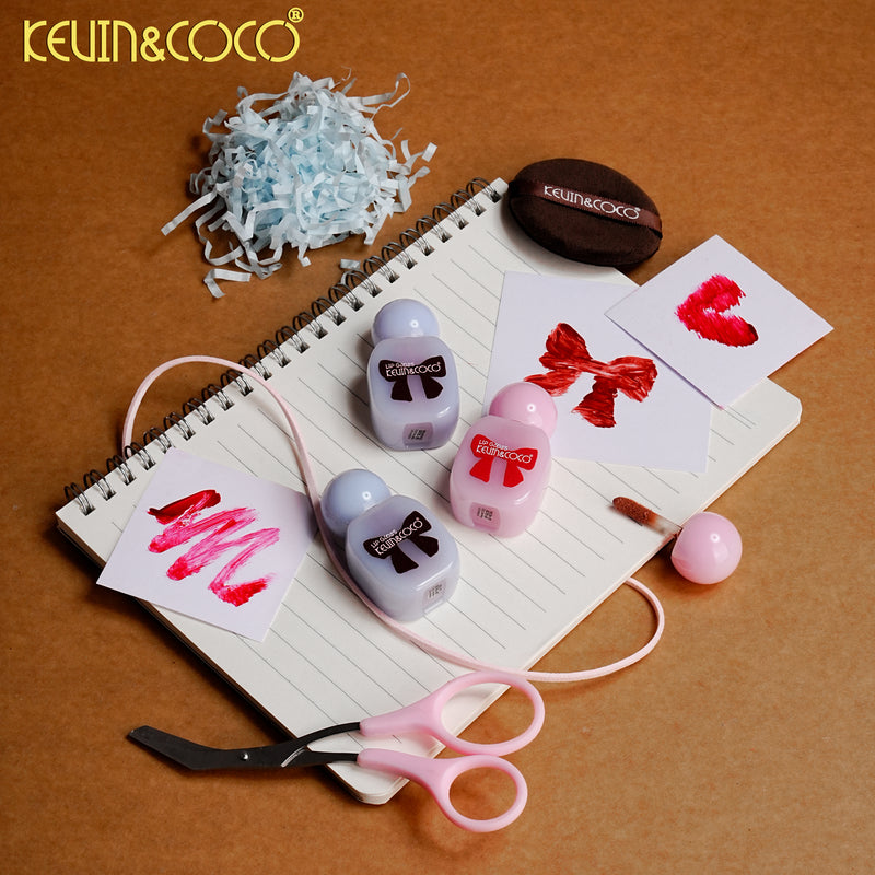 Load image into Gallery viewer, Lips-Kevin&amp;Coco Bow Lip Gloss KC1437 ($0.79 each, 36pc display)
