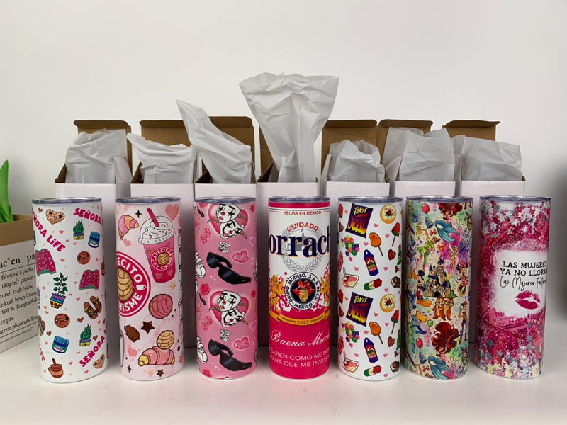 Load image into Gallery viewer, Novelties- Characters Insulated 20oz Tumbler  D (4pc bundle,$7 each)
