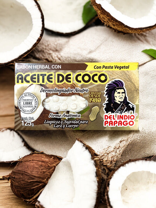 Skincare- Del Indio Papago Herbal Bar Soap- Coconut Oil (6pc bundle,$2 each)