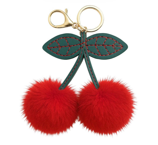 Accessories-Fur Cherry Keychain K229455 (12pc pack)