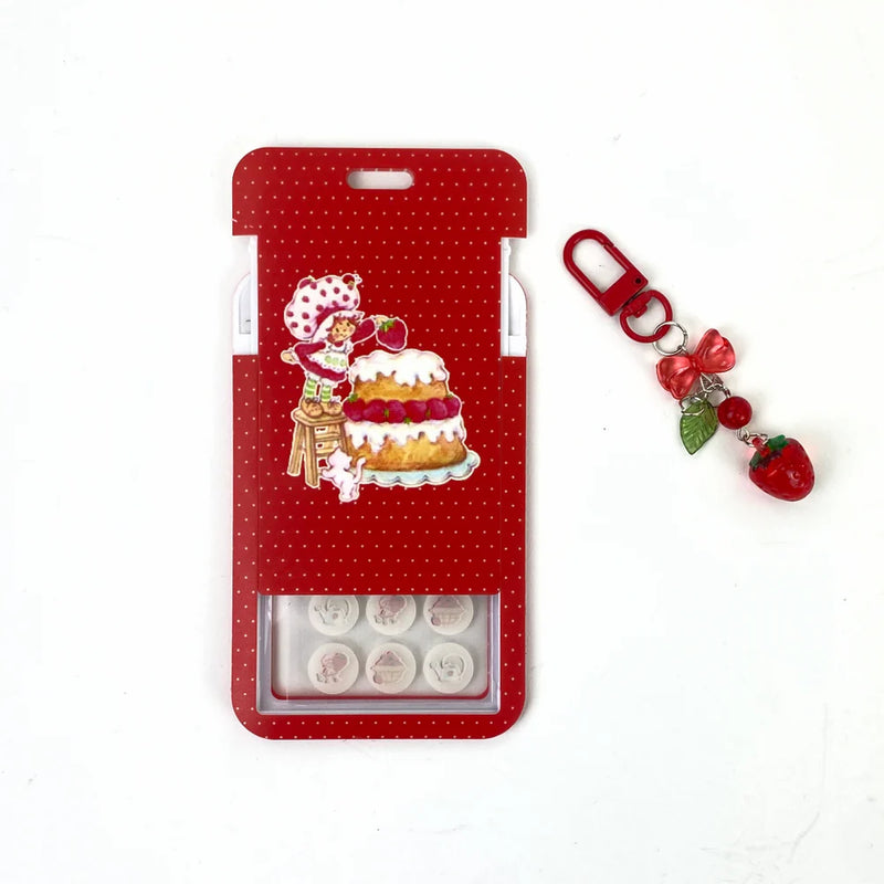 Load image into Gallery viewer, Skincare-Celavi Strawberry Shortcake 18pc Spot Patches With Keychain And Patch Case SS46162 (4pc bundle, $5.50 each)
