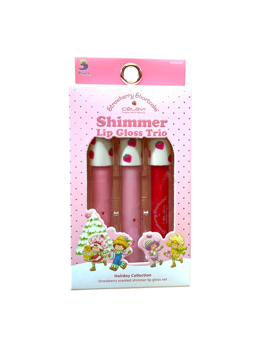 Lips- Strawberry Shortcake Shimmer Lip Gloss Trio SS45558 (6pc bundle,$2.50 each)