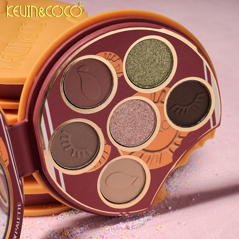 Load image into Gallery viewer, Eyes-Kevin&amp;Coco White Cookie Eyeshadow Palette KC1455 ($2 each, 12pc Display)
