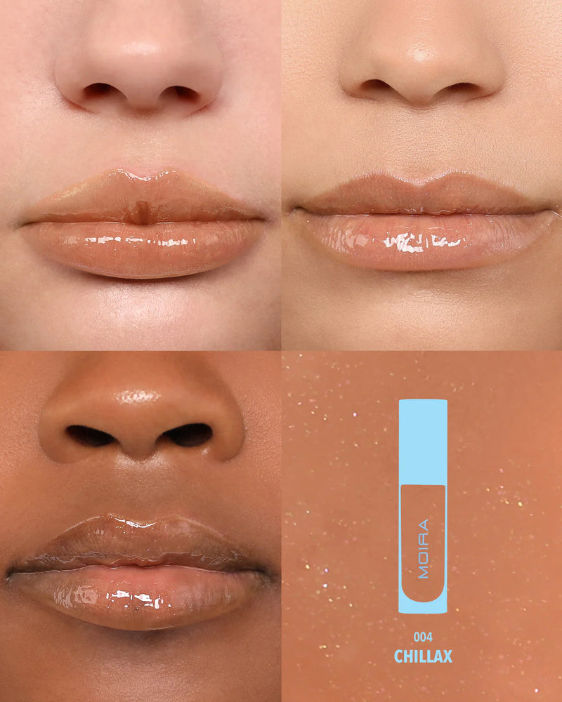 Load image into Gallery viewer, Lips-Moira Lip Chic Shimmer Gloss CSG ($3 each, 3pc bundle)
