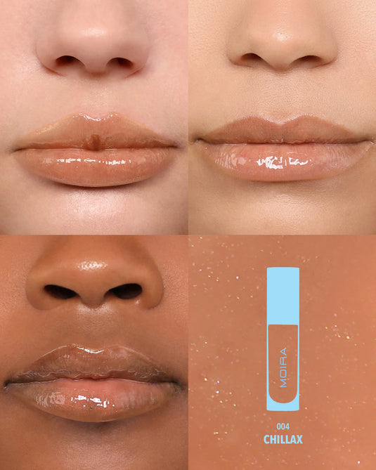 Lips-Moira Lip Chic Shimmer Gloss CSG ($3 each, 3pc bundle)