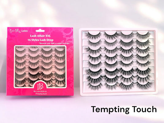 Eyes- 3D Faux Mink Lashes 16 Styles Lash Drop #Tempting Touch (4pc bundle, $8 each)