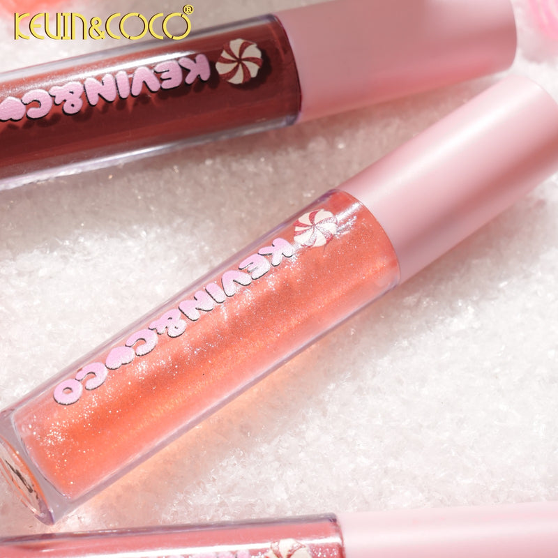 Load image into Gallery viewer, Face-Kevin&amp;Coco Bear-y-Merry Lip Lover Gloss Set KC2082 ($2.50 each, 24pc display)
