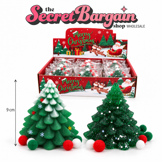 Accessories- Christmas Tree Squishy STY20 (12pc pack)