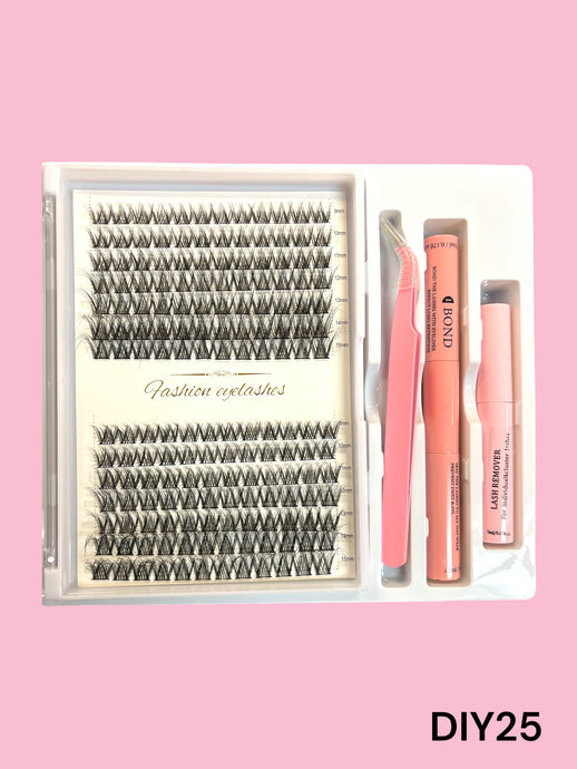 Eyes- Individual Eyelash Clusters DIY25 (4pc bundle,$8 each)