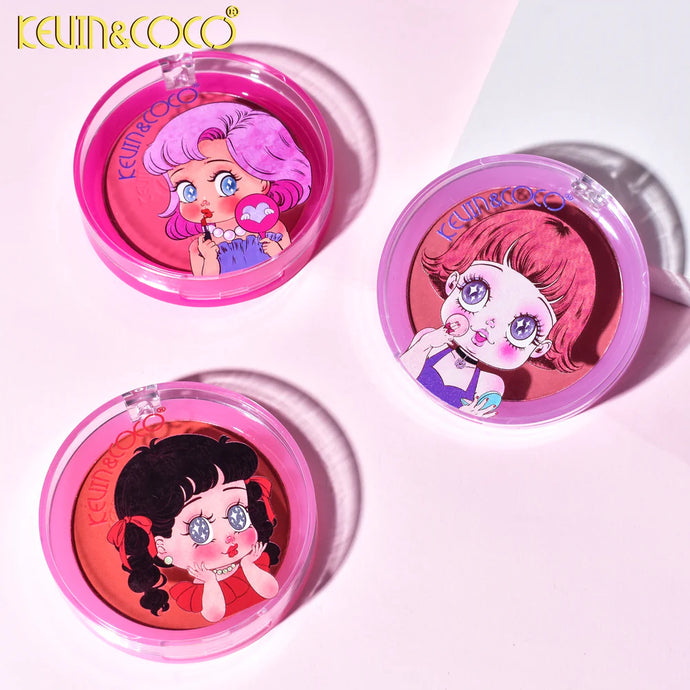 Face-Kevin&Coco Dolls Blusher KC245376 ($1 each, 24pcs display)