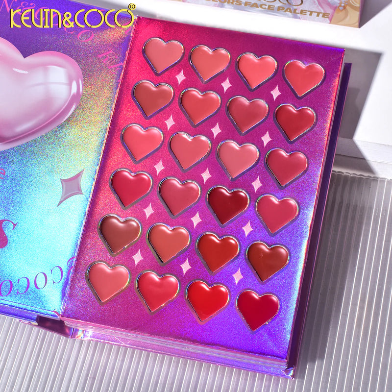 Load image into Gallery viewer, Eyes- Kevin&amp;Coco 67 Colors Face Palette KC245406 (3pc bundle, $8 each)
