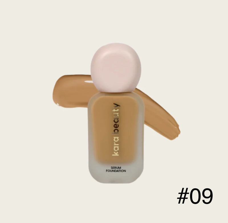 Load image into Gallery viewer, Face- Kara GNO Serum Foundation #09 (3pc bundle, $5.75 each)
