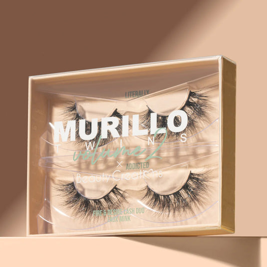 Eyes- Beauty Creations Murillo Twins VOL. 2 - Fire and Desire Lashes (4pc bundle, $10 each)