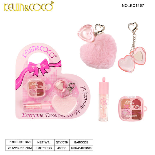 Face-Kevin&Coco Yours Forever All My Love Makeup Set KC1467 (6pc Display)