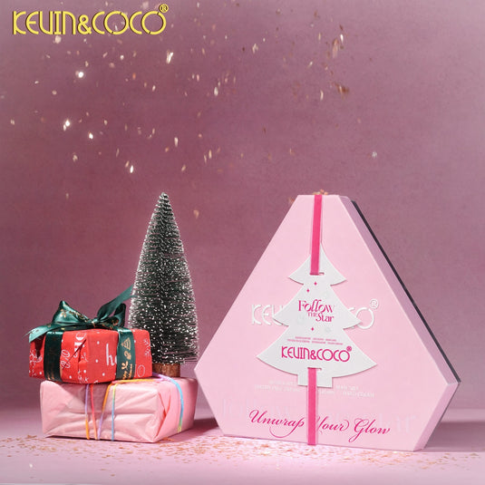 Face-Kevin&Coco Follow The Star Holiday Makeup Kit KC2077 ($9.50 each, 6pc bundle)